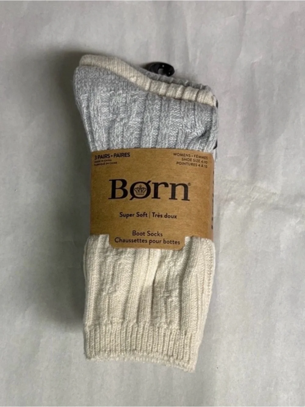 New Born Socks Women’s 3 Pair Super Soft Boot Socks Casual Activewear Loungewear